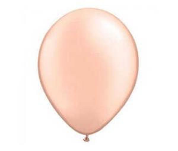 BALON METALİK DÜZ 12 İNC ROSE GOLD 100 ADET - Image 1