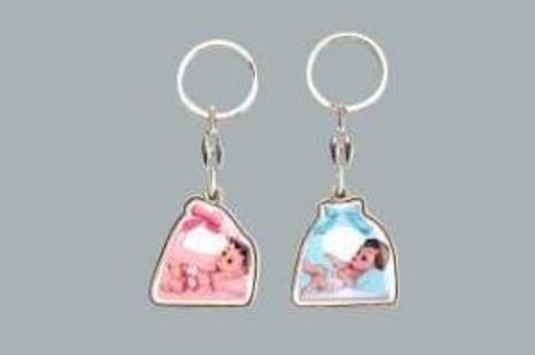 ANAHTARLIK BEBEK FİYONKLU PEMBE PK:10-KL:300 - Image 1