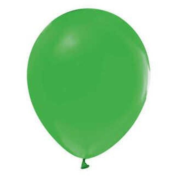 BALON METALİK DÜZ 12 İNC YEŞİL 100 ADET - Image 1