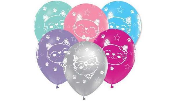 BALON MISS CAT ÇEPEÇEVRE BASKILI 100 ADET - Image 1