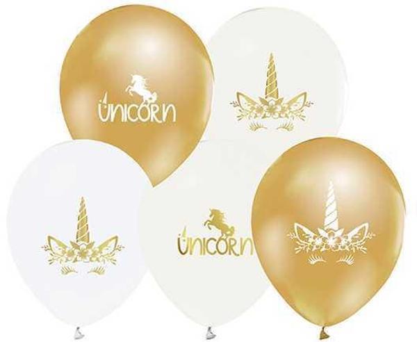 BALON UNICORN METALİK 100 ADET - Image 1