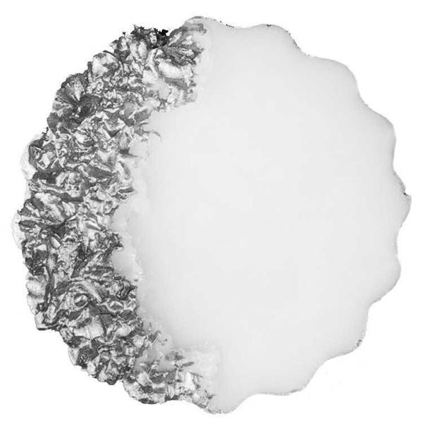 EPOKSİ YUVARLAK 7 CM TAŞLI GÜMÜŞ 1 ADET - Image 1