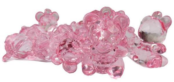 AYICIK AKRİLİK PEMBE 20 ADET - Image 1