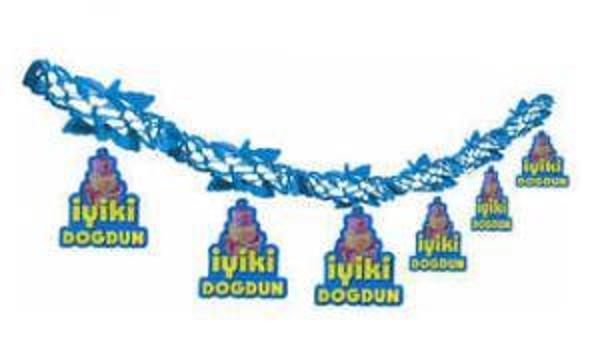 FLAMA İYİKİ DOĞDUN MAVİ SET 1 ADET - Image 1