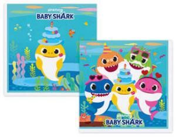 BABY SHARK PEÇETE 16 ADET - Image 1