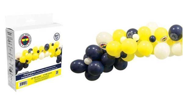 BALON DEKORANSYONU 3 LÜ SET FENERBAHÇE SET 70'Lİ - Image 1
