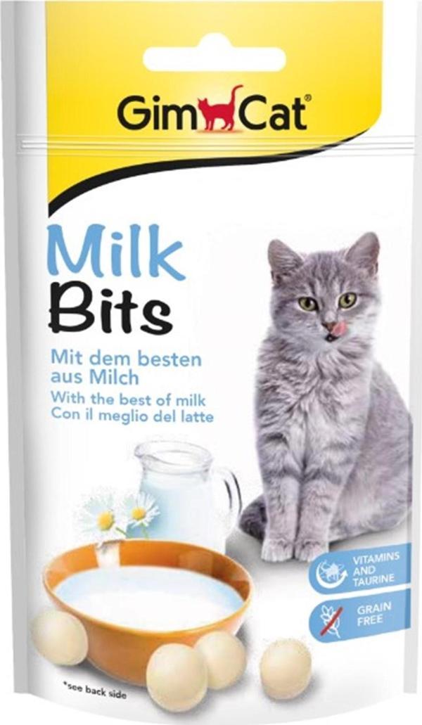 Gimcat Milk Bits Sütlü Kedi Ödül Tableti 40 Gr - Image 1