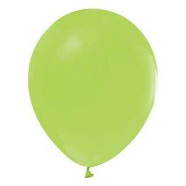 BALON DÜZ 12 İNC AÇIK YEŞİL 100 ADET - Image 1