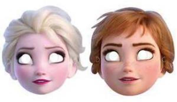 FROZEN MASKE 6 ADET - Image 1