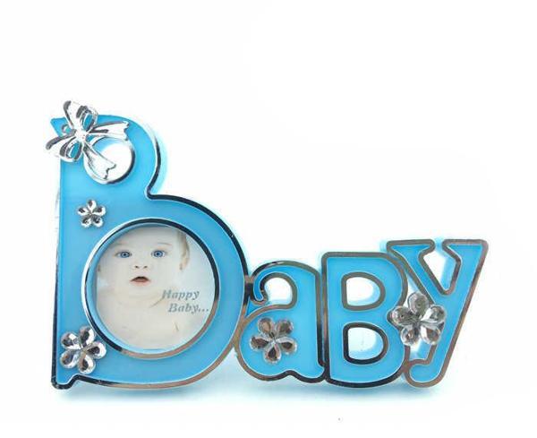ÇERÇEVE BABY YAZILI MAVİ 1 ADET - Image 1