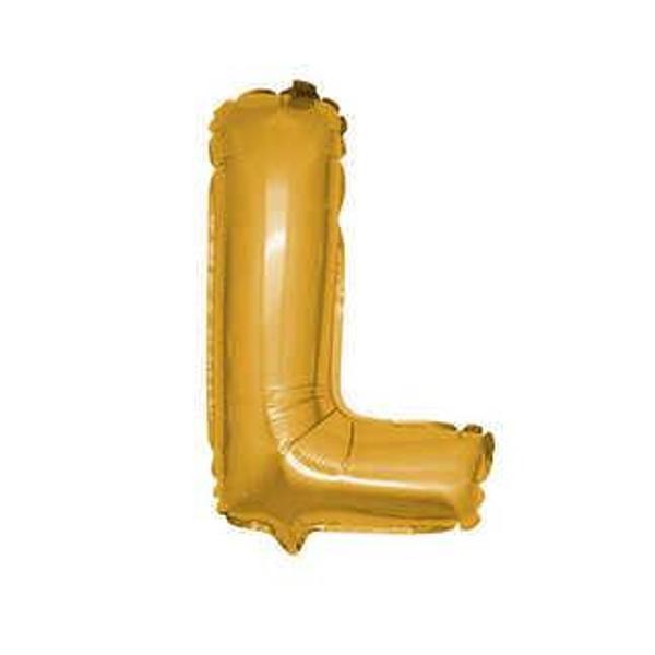 FOLYO BALON HARF L ALTIN 16 INC(40CM) 1 ADET - Image 1