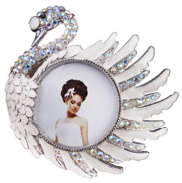 ÇERÇEVE KUĞULU SWAROVSKİ TAŞLI 1 ADET - Image 1