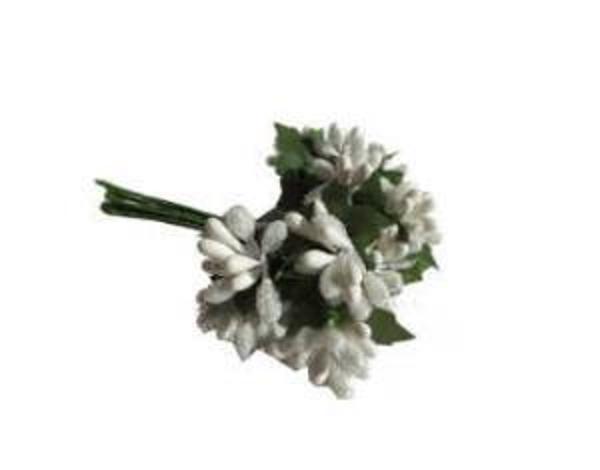 ÇİÇEK CİPSO BEYAZ 1 PAKET - Image 1