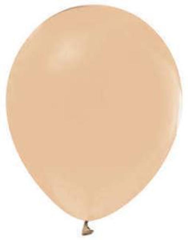 BALON DÜZ PASTEL MAKARON 12 İNC MAVİ 100 ADET - Image 1