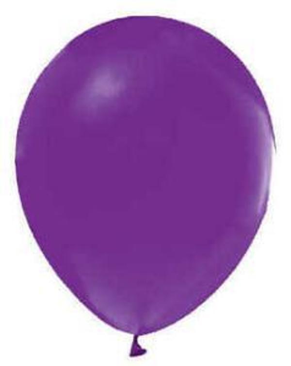 BALON DÜZ PASTEL(MAKARON AÇIK VİOLET) LİLA 100 ADET - Image 1