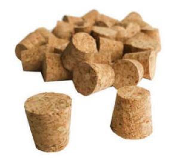 MANTAR TIPA SADE 1,5 X 1.5 CM 25 CC 50 CC ŞİŞELER İÇİN 300 ADET - Image 1