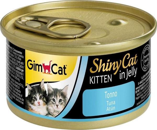 Gimcat Shinycat Tuna Balıklı Yavru Kedi Konsevesi 70 Gr - Image 1