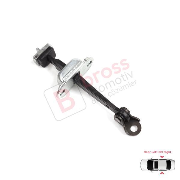Honda Civic MK8 VIII 2005-2013 HB FN FK Sedan FD FA 72340SNLT01 İçin Arka Sağ veya Sol Kapı Gergisi - Image 1