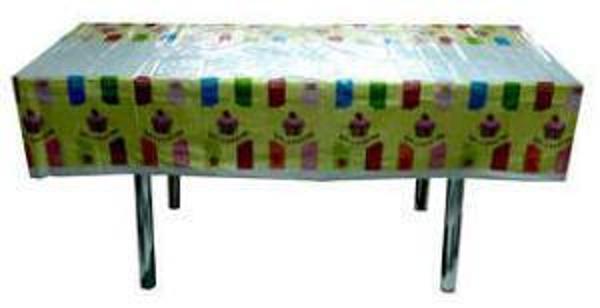 MASA ÖRTÜSÜ İYİKİ DOĞDUN PASTALI 108*180cm 1 ADET - Image 1