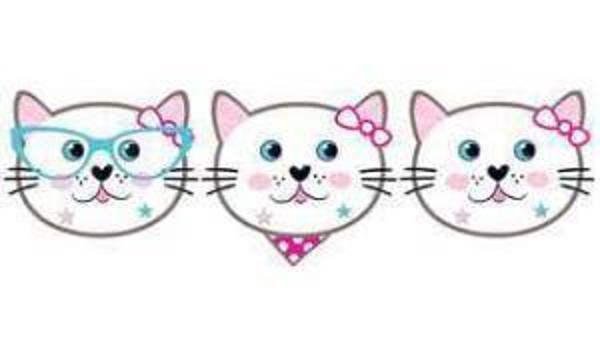 MASKE MISS CAT 6 ADET - Image 1