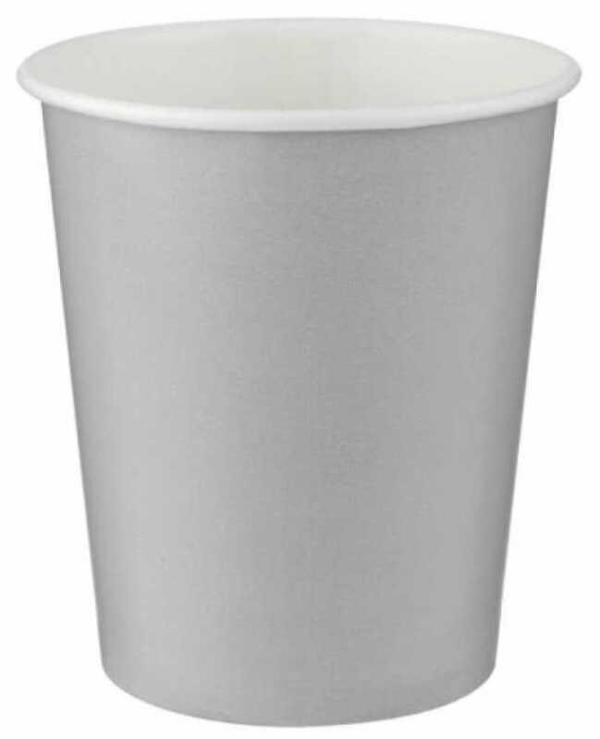 BARDAK KARTON GÜMÜŞ 8 OZ 8 ADET - Image 1