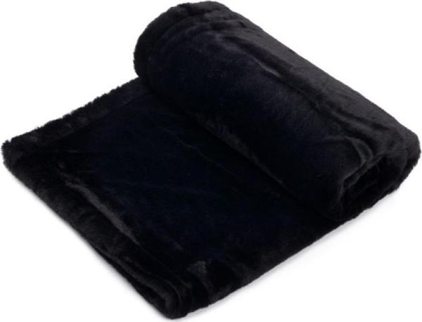 Pet Comfort Lodix  Siyah Kedi ve Köpek Battaniyesi S 70x50cm - Image 1