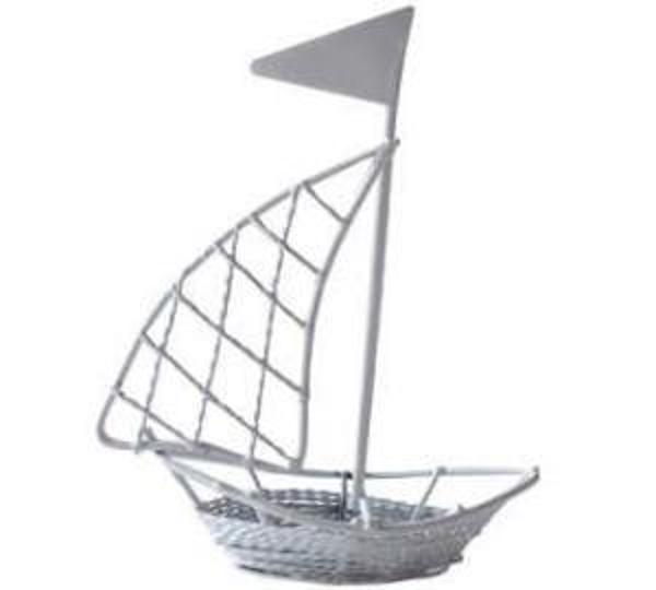 GEMİ METAL BEYAZ 1 ADET - Image 1