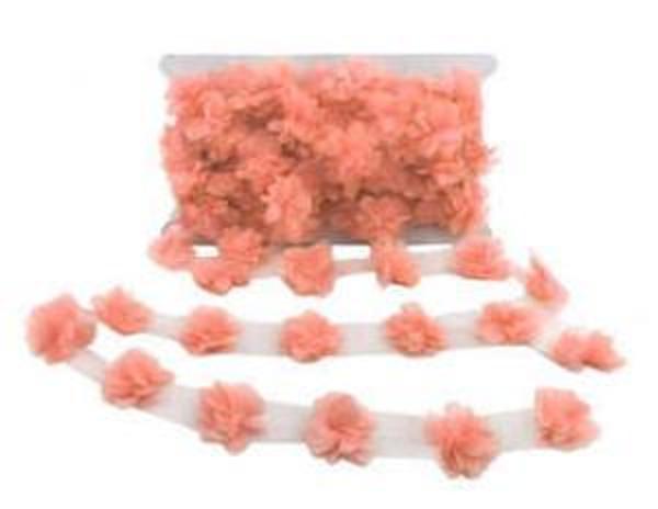 ÇİÇEK TÜL LAZER KESİM SOMON 9 MT 1 PAKET - Image 1