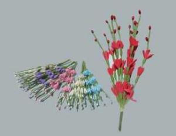 ÇİÇEK UZUN DALLI BEYAZ 1 PAKET - Image 1