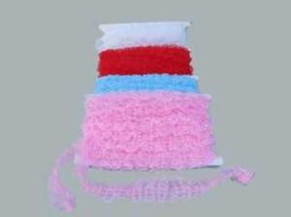 KURDELA DANTELLİ BEYAZ 4.2 cm 20 yard 1 ADET - Image 1