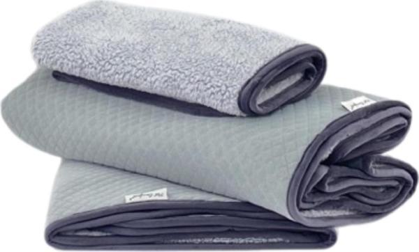 Pet Comfort Lodix Mirinda Gri Kedi ve Köpek Battaniyesi S 50x70cm - Image 1
