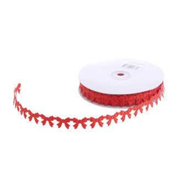 KURDELA FİYONKİ 2 CM KIRMIZI 18 CM 1 ADET - Image 1