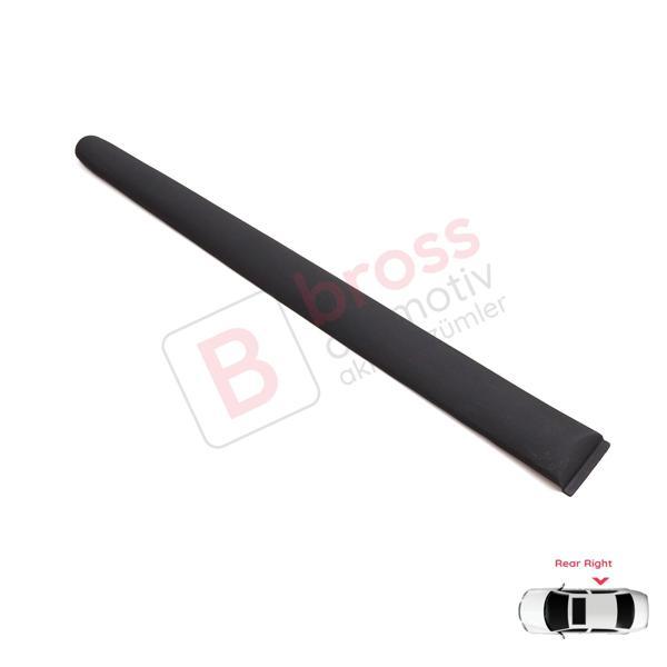 Peugeot 206 206+ 1998-2013  4/5 Kapı 8546E7 İçin Sağ Arka Kapı Bandı Çıtası - Image 1