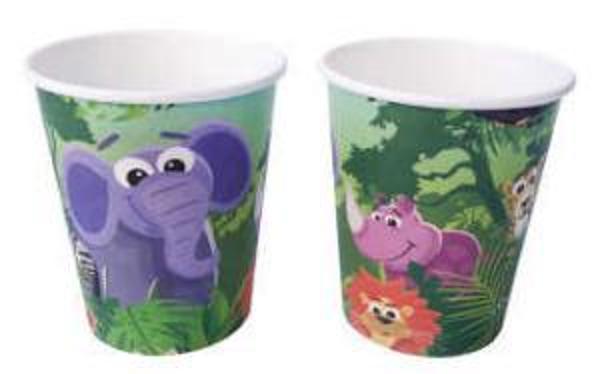 BARDAK KARTON SAFARİ 8oz 8 ADET - Image 1