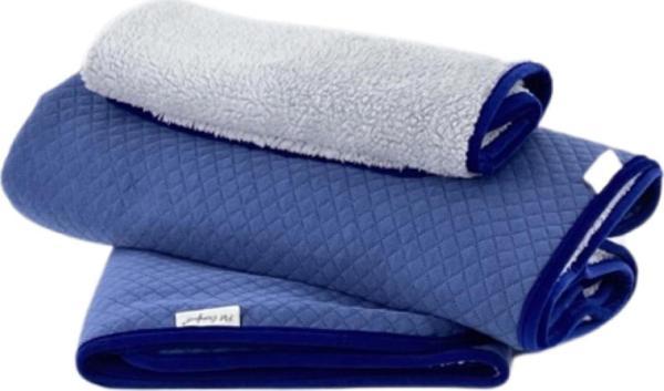 Pet Comfort Lodix Mirinda Mavi Köpek Battaniyesi L 100x150cm - Image 1