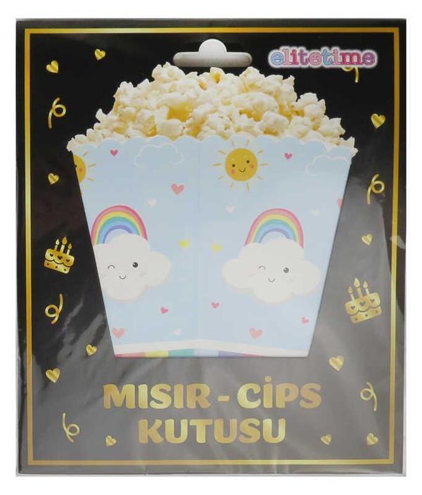 MISIR CİPS KUTUSU GÖKKUŞAĞI 8 ADET - Image 1