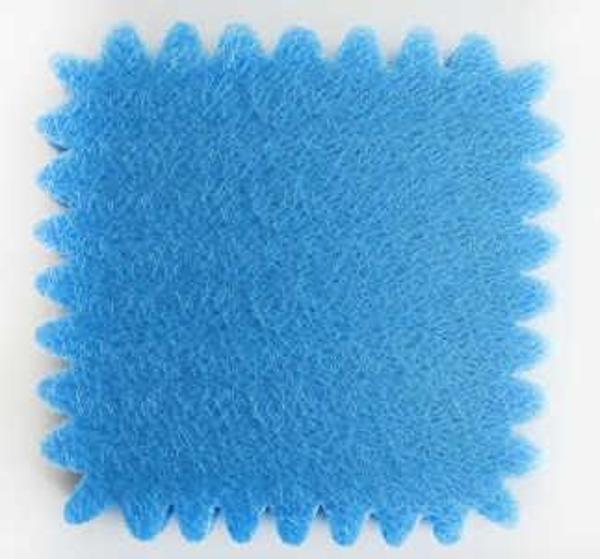 ORGANZE FİLELİ KARE TÜL MAVİ 24 CM 100 ADET - Image 1