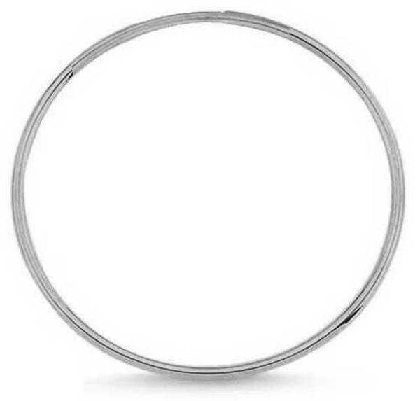 HALKA ALYANS METAL 6 CM GÜMÜŞ 25 ADET - Image 1