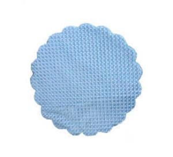 ORGANZE PUANTİYELİ TÜL MAVİ 22 CM 100 ADET - Image 1