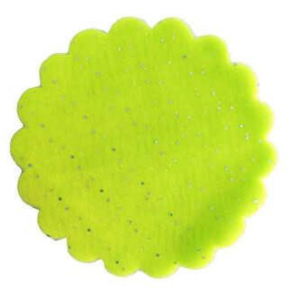 ORGANZE TAŞLI TÜL SU YEŞİLİ 22 CM 100 ADET - Image 1