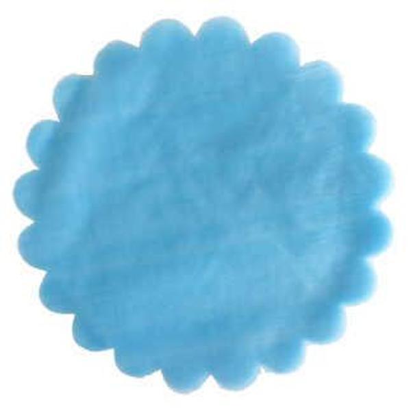 ORGANZE TAŞSIZ TÜL MAVİ 24 cm 100 ADET - Image 1