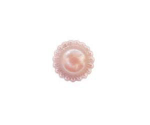 İNCİ ETRAFI DESENLİ PEMBE 17MM 700 ADET - Image 1