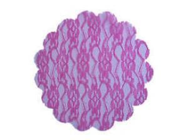 ORGANZE TÜL FUŞYA 22 CM 100 ADET - Image 1