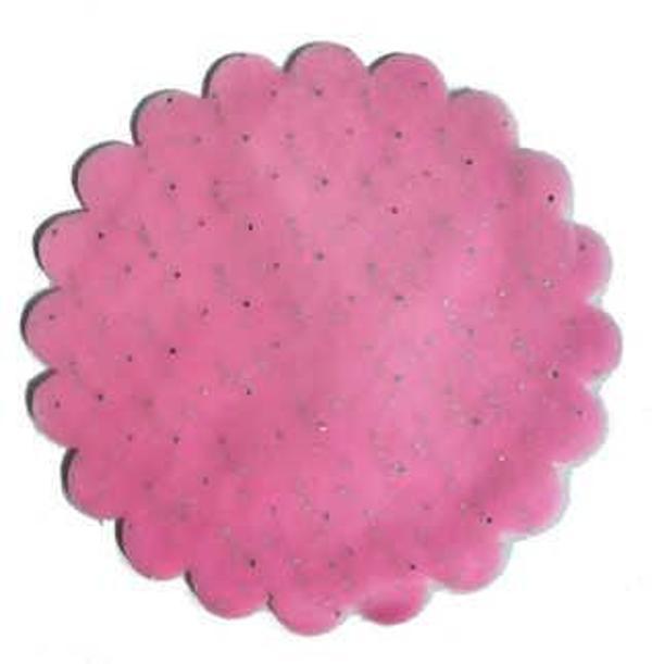 ORGANZE TÜL TAŞLI PEMBE 26 CM 100 ADET - Image 1