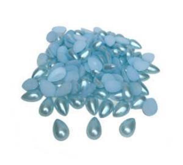 İNCİ YARIM DAMLA MAVİ 10 MM 250 GR 880 ADET - Image 1