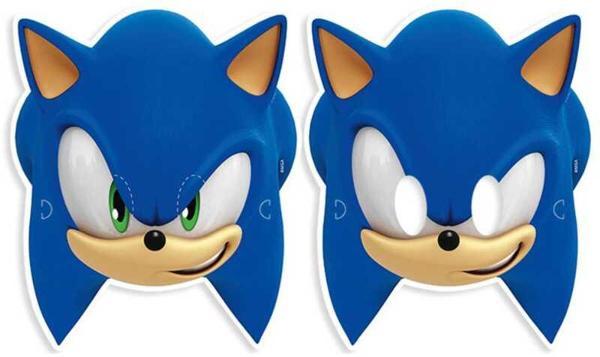 SONIC MASKE 6 ADET - Image 1