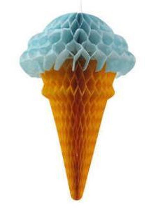 SÜS DONDURMA ORTA BOY MAVİ 50 cm 1 ADET - Image 1