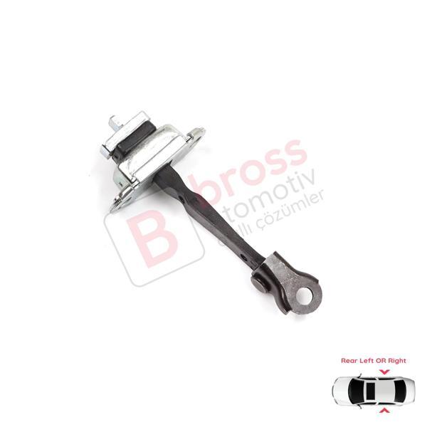Skoda Fabia MK1 I 6Y 1999-2008 4/5 Kapı Praktik 6Y0839249C İçin Arka Sağ veya Sol Kapı Gergisi - Image 1