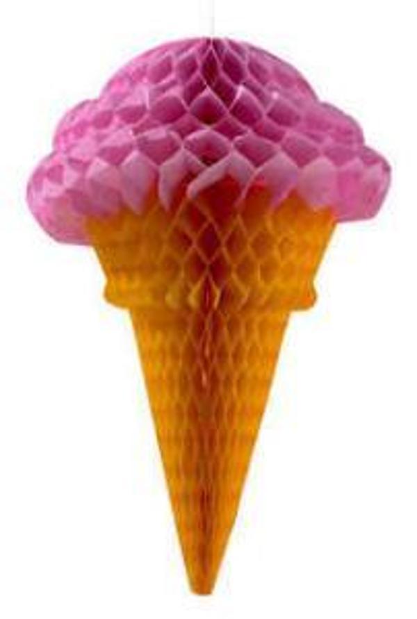 SÜS DONDURMA ORTA BOY PEMBE 50 cm 1 ADET - Image 1