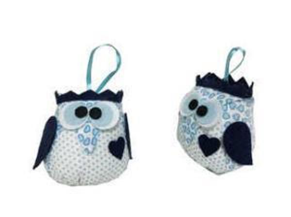 PELUŞ BAYKUŞ MAVİ (001) 1 ADET - Image 1